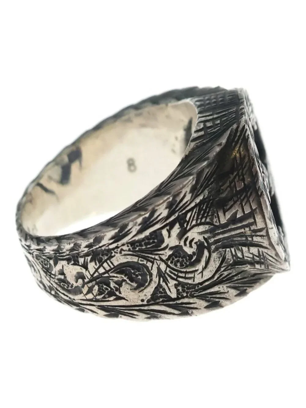 Gucci Interlocking G Ring Silver